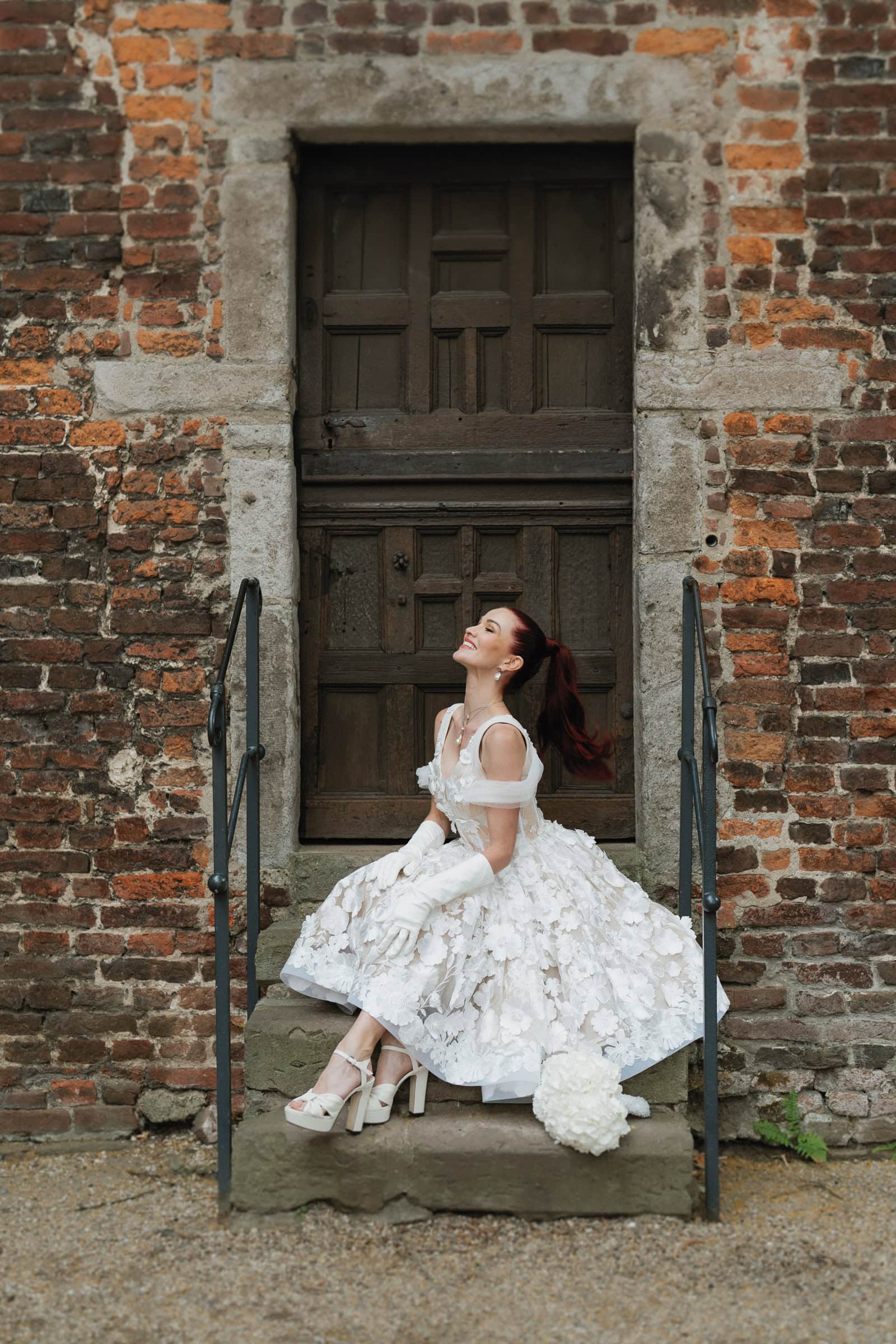 Intimes Brautpaar-Shooting echte Momente einer Hochzeit