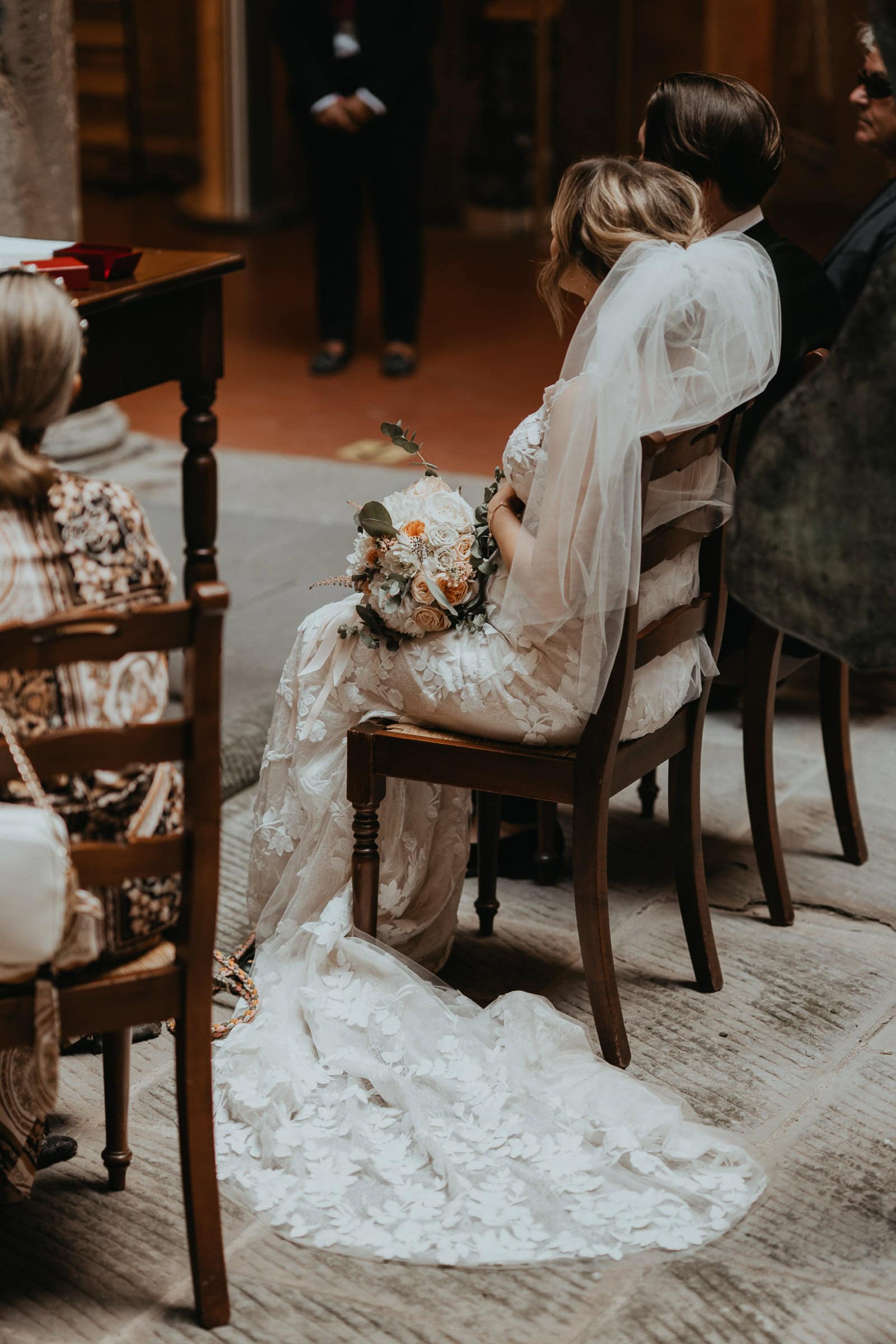 Zeitlose Hochzeitszeremonie bei einer Auslandshochzeit